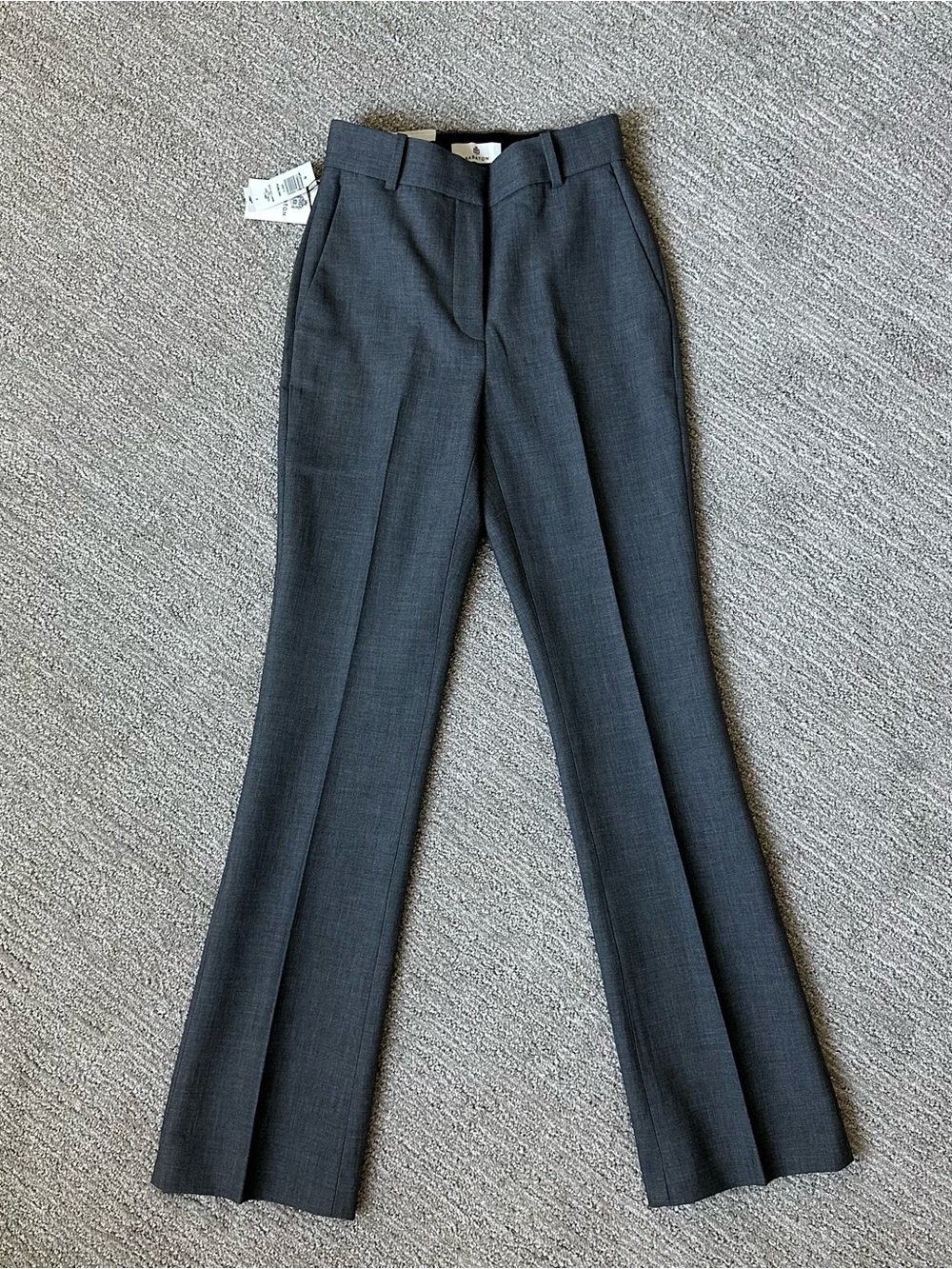 NWT Aritzia Babaton Publish Pant Size 0 Heather Dark Grey